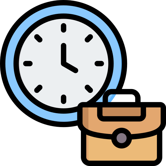 Icône horaires flexibles