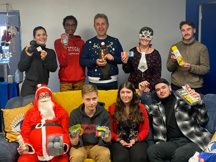 image représentant l'équipe de France Challenge à Noël
