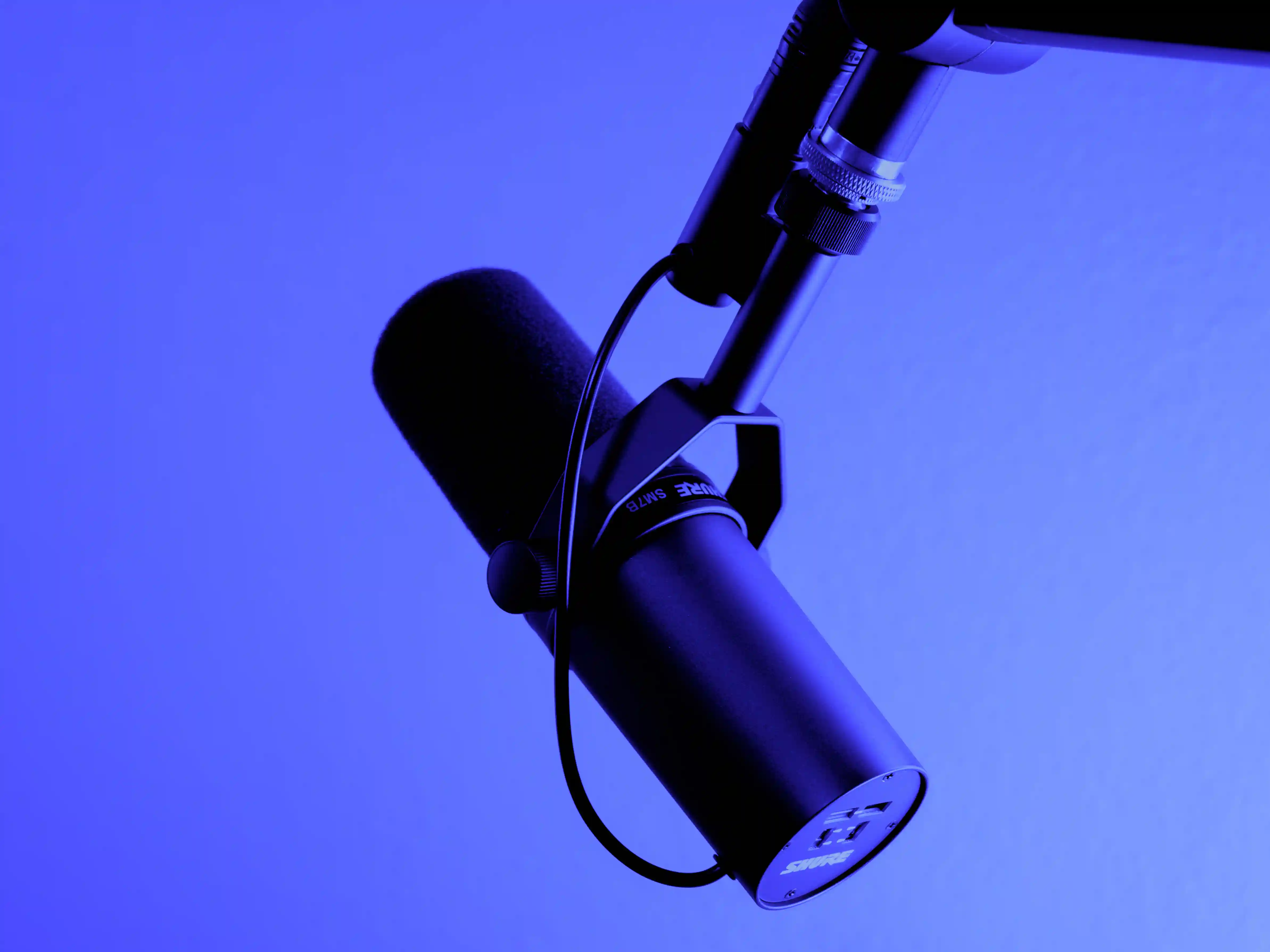 micro de podcast