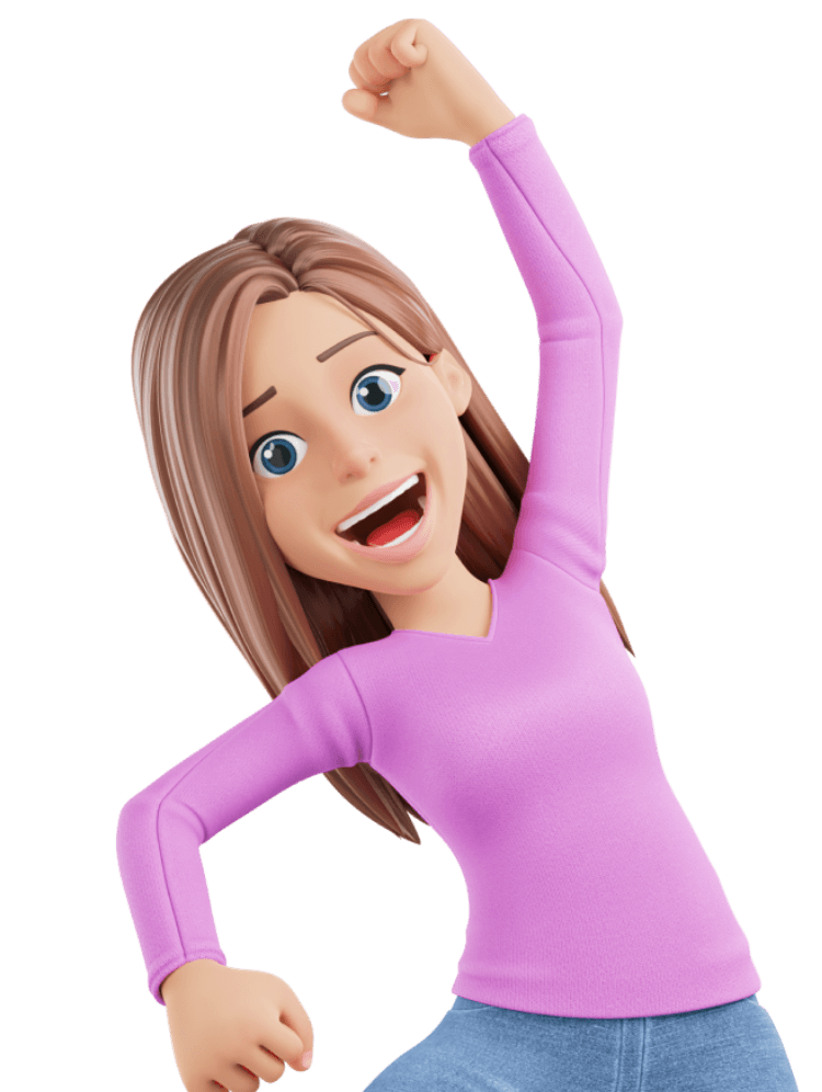femme heureuse